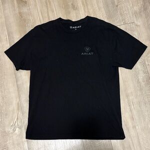 Ariat Black Short Sleeve T Shirt Men’s Size XL